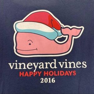Vineyard Vines Holiday 2016 Santa Whale - L